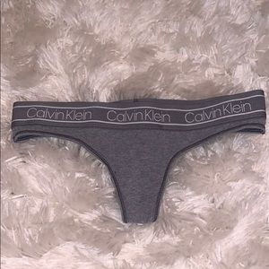 Calvin Klein Grey Thong